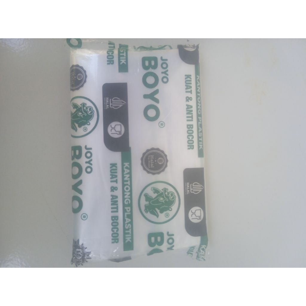 JOYO BOYO KANTONG PLASTIK UKURAN 12 X 25 DAN 10 X 20