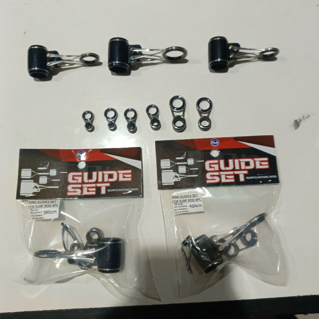 FUJI Ring Joran Surf Jual Satu Sesuai Ukuran 10/12/16/20/25 Guide Set untuk Joran Surf