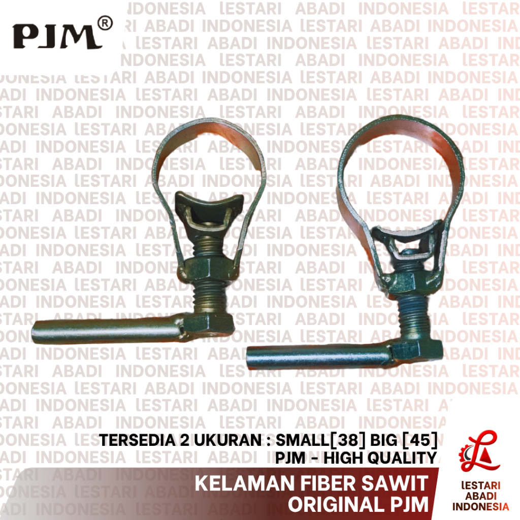 KLEM FIBER SAWIT PIPA BESI FIBER PIBER KLEMAN AGREK EGREK SAWIT UKURAN 38 45 BAHAN BESI PENGUNCI SAM