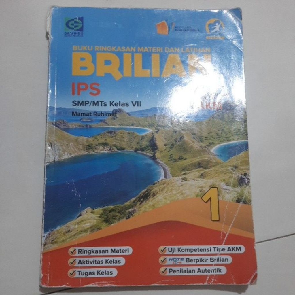 Buku IPS kelas 7 bekas