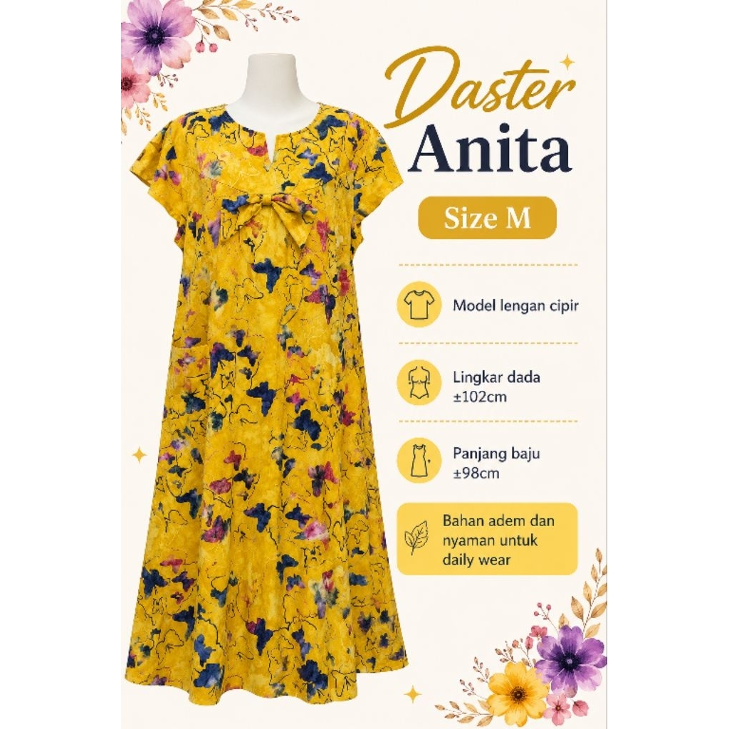 Daster Batik Anita Size M
