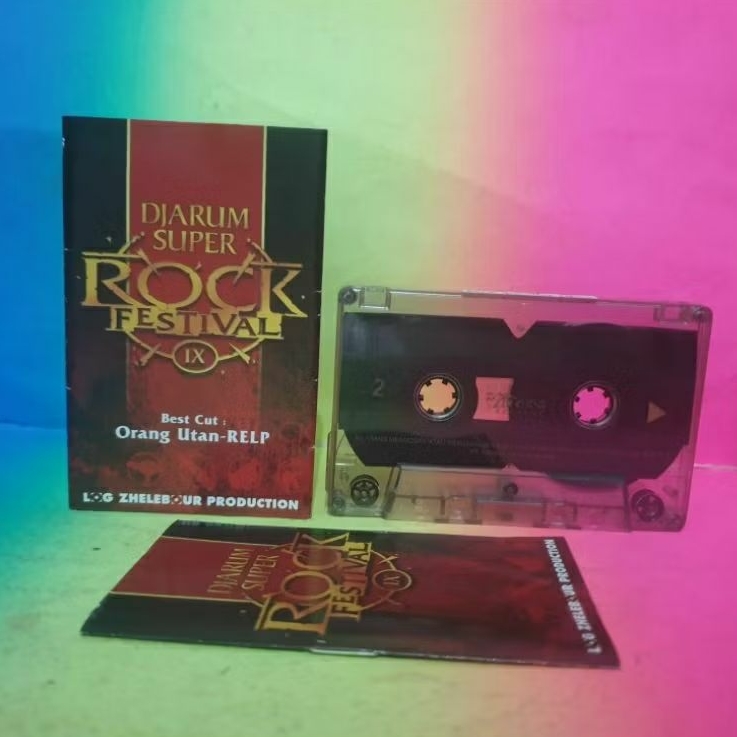 kaset FESTIVAL ROCK ke - IX bagus MULUS