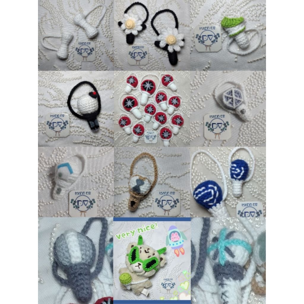 (PO) mini kpop lightstick tas doll 10cm 15cm 20cm rajut crochet bts exo gdragon enhypen nct got7 ate
