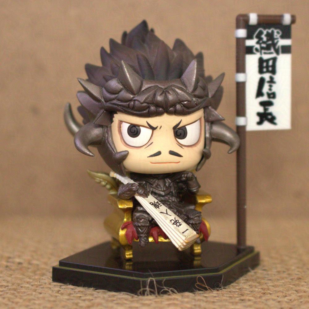 Mini Action Figure Sengoku Basara Nobunaga Oda One Coin Grande Figure Collection Fourth Formation Se
