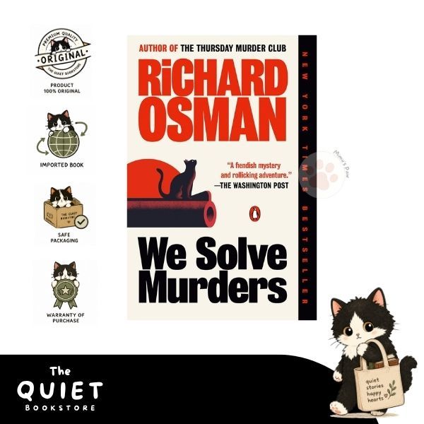 Import Book - Richard Osman, We Solve Murders #1 - Richard Osman, 9780593653241 (English Edition)