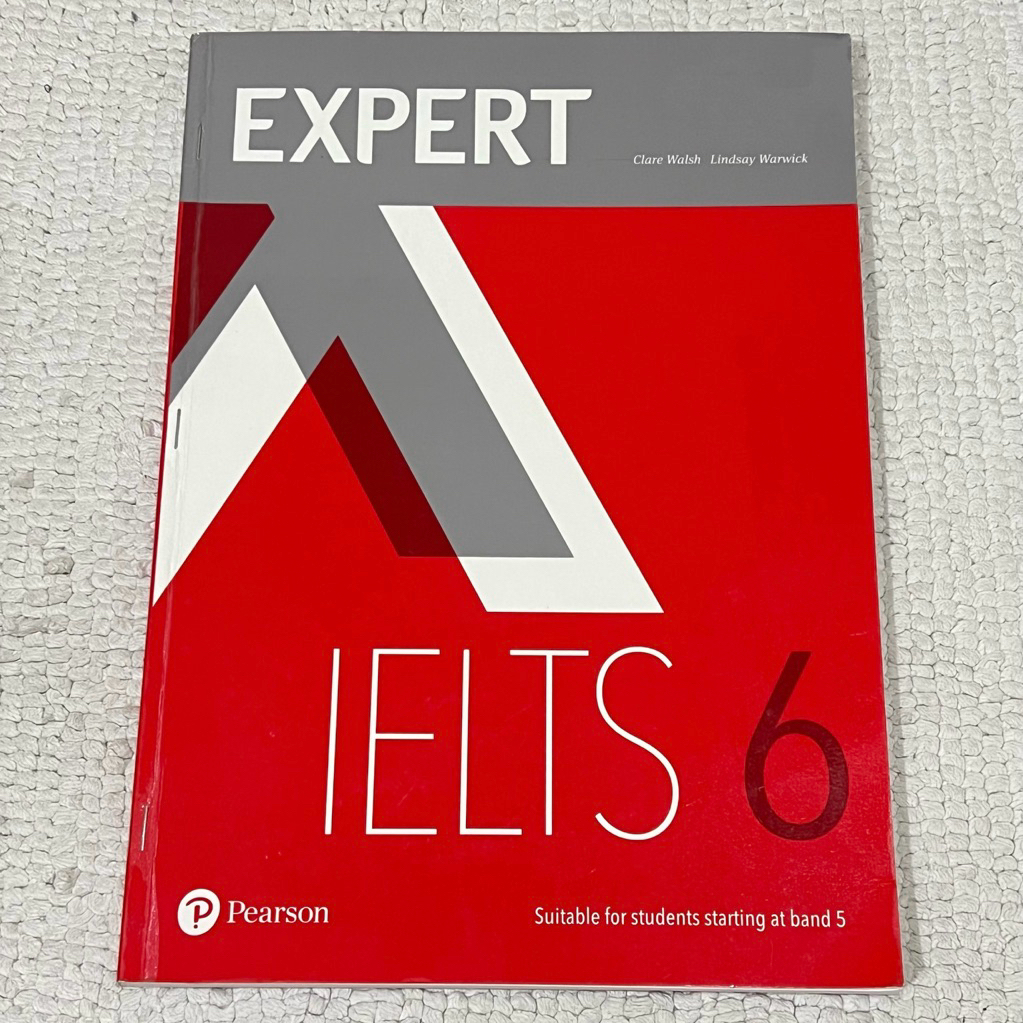 [PRELOVED] PEARSON IELTS 6 EXPERT COURSEBOOK BUKU CETAK BELAJAR INGGRIS ENGLISH ORIGINAL ASLI