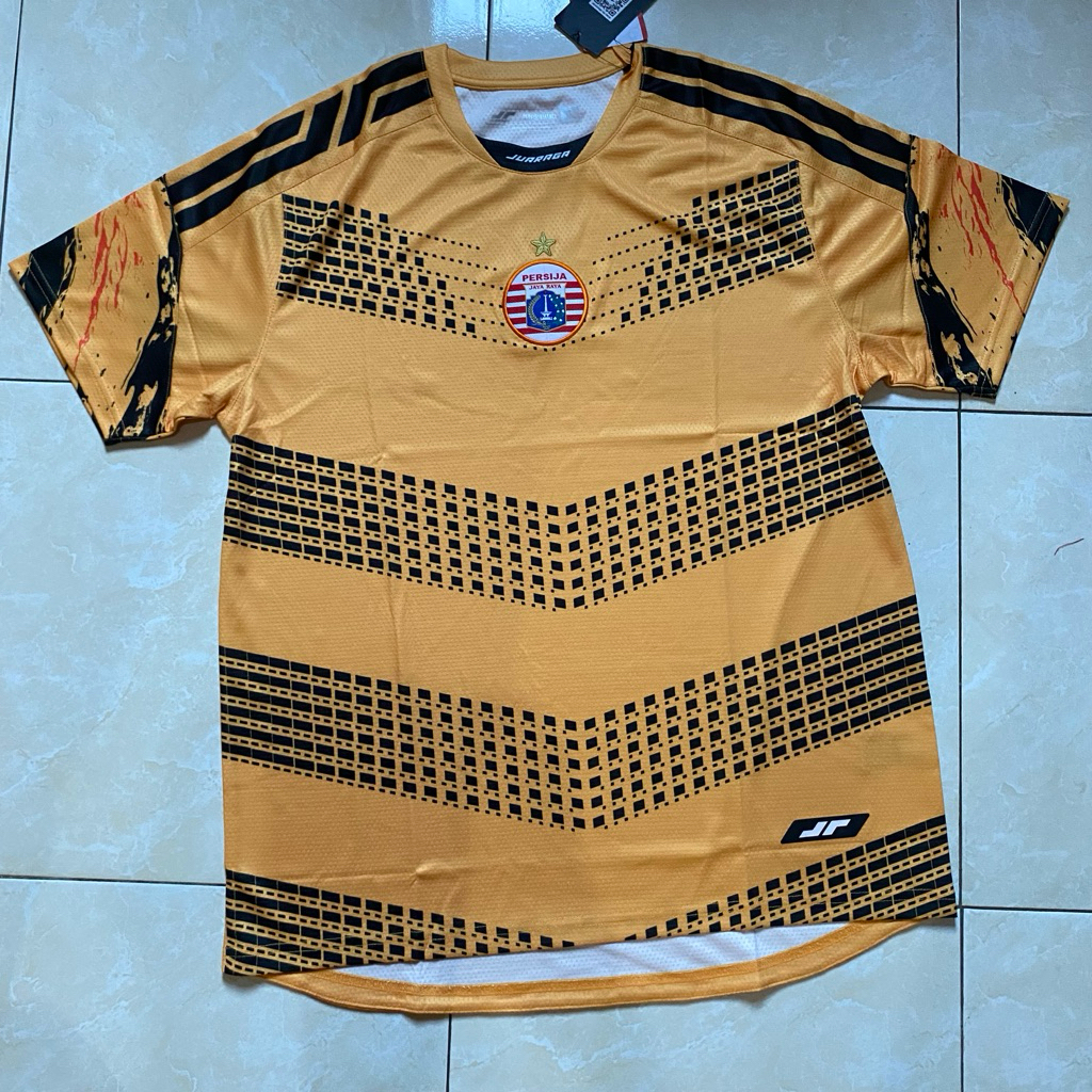 Jersey Persija Jakarta PreMatch 2025 2026 Orange Original