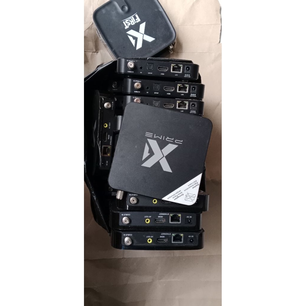 STB / SETBOX ANDROID X1 PRIME TINGGAL PAKAI