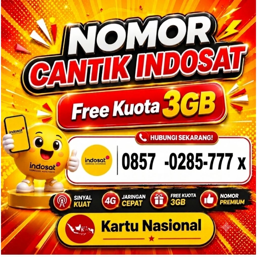 Perdana Cantik Indosat 777