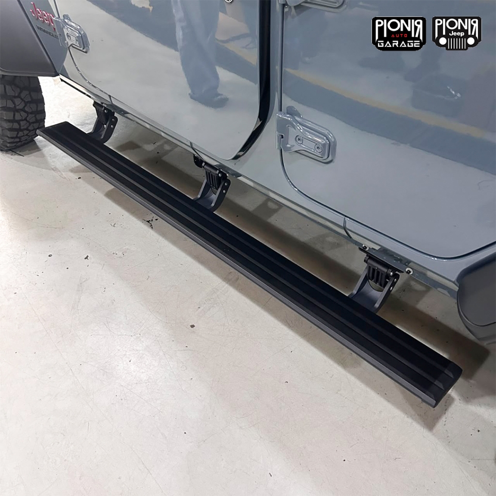 Pijakan Kaki Elektrik Jeep Wrangler JL 2018+ | Side Step Elektrik Jeep Wrangler JL | Side Step Elect