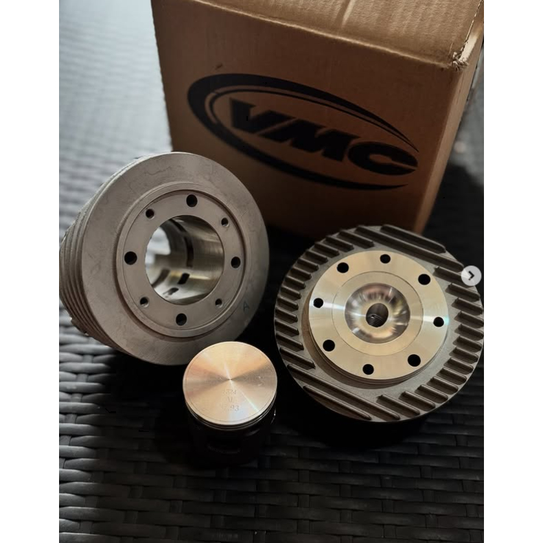 blok set vespa vmc 135cc almunium smallframe pts
