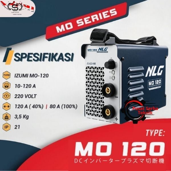 NLG IZUMI Mesin Las Max MO 120  Travo Las IGBT MMA 120A