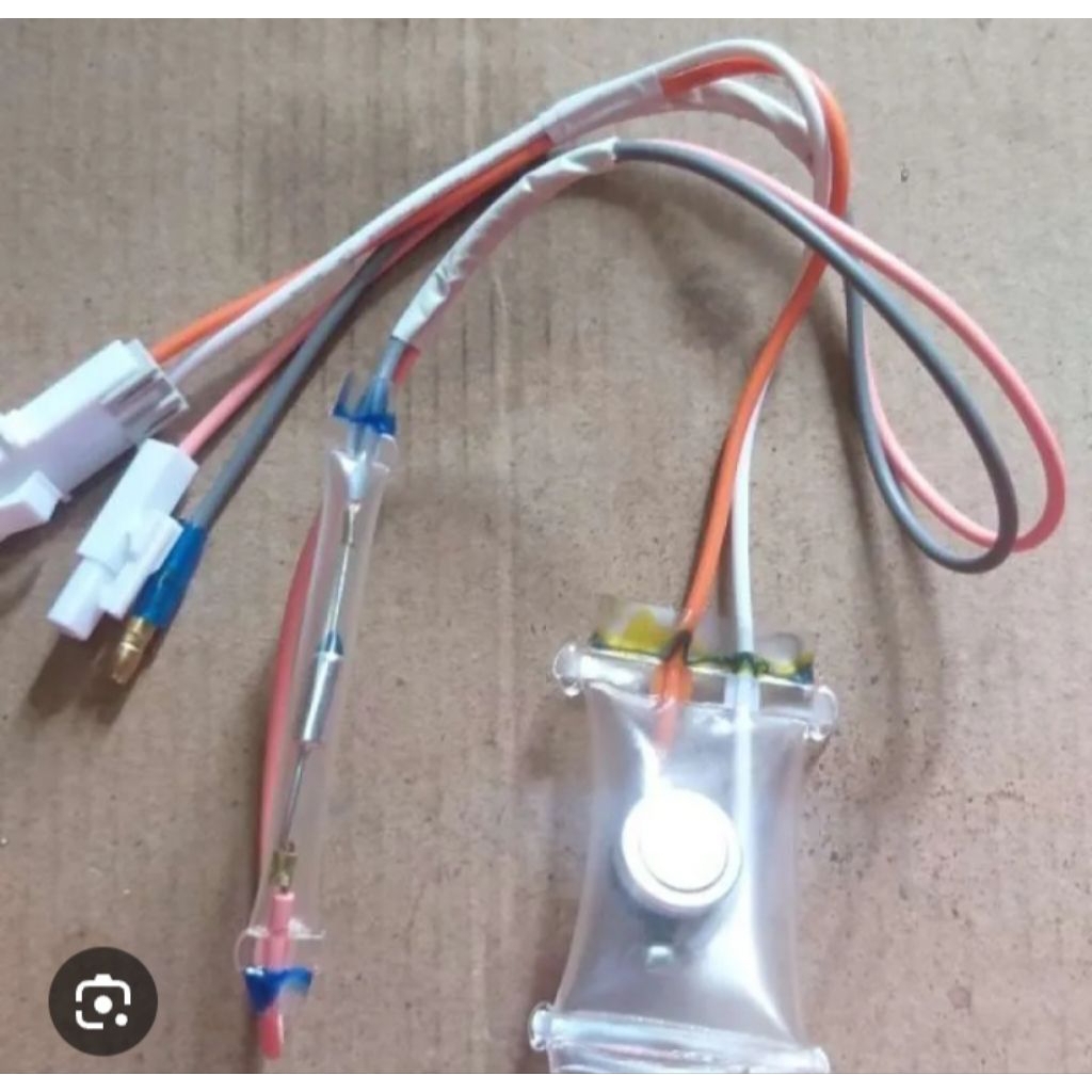 DEFROST BIMETAL THOSIBA 4 KABEL ORIGINAL WT010