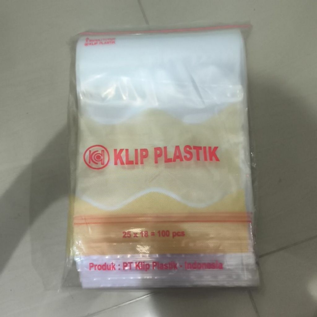 plastik klip 18x25 / 25x18 cocok untuk durian isi 100 lembar Termurah