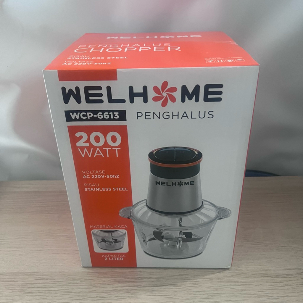 WELHOME-Penghalus Chopper WCP-6613
