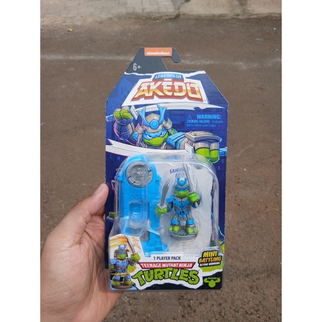 Akendo Tmnt Mini Batteling Samurai Leo