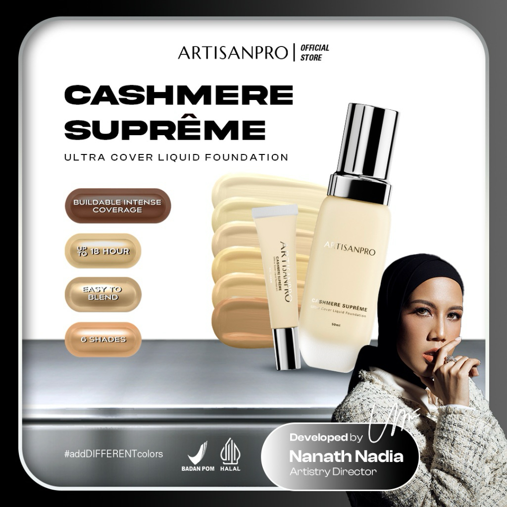 ArtisanPro Cashmere Supreme Ultra Cover Foundation