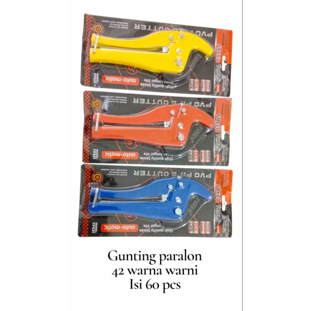 Gunting Pipa / Pemotong Pipa Paralon / Pipe Cutter PVC / Gunting Paralon PVC 42mm
