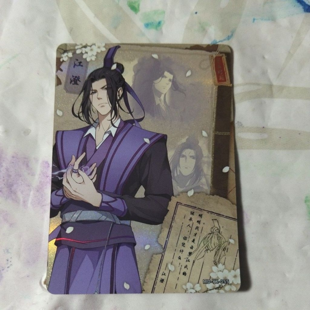 MDZS OFFICIAL CHAR CARD