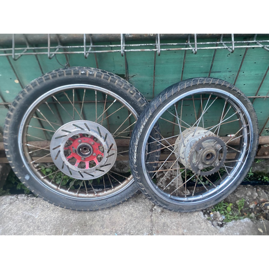 velg set gl 100 original cabutan plus ban