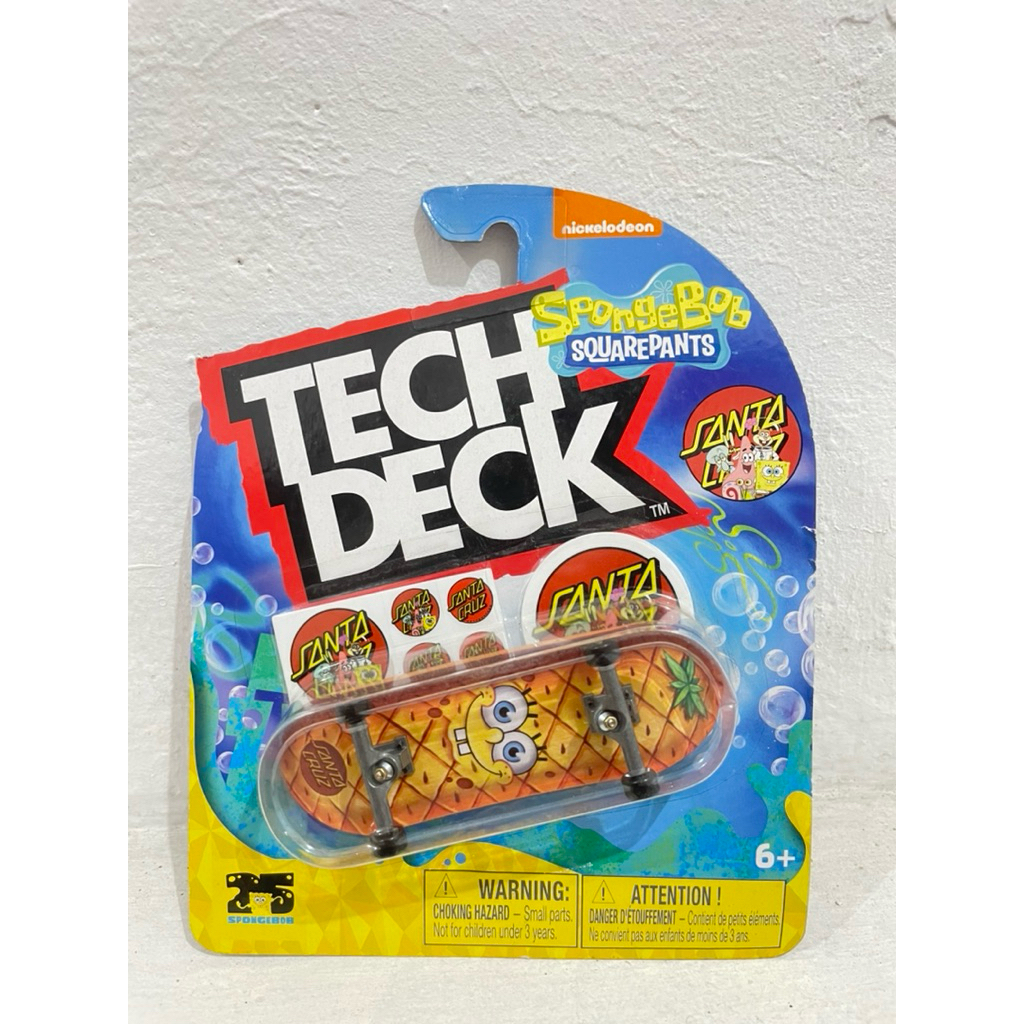 Tech Deck Santa Cruz ft Spongebob | Ultra Rare