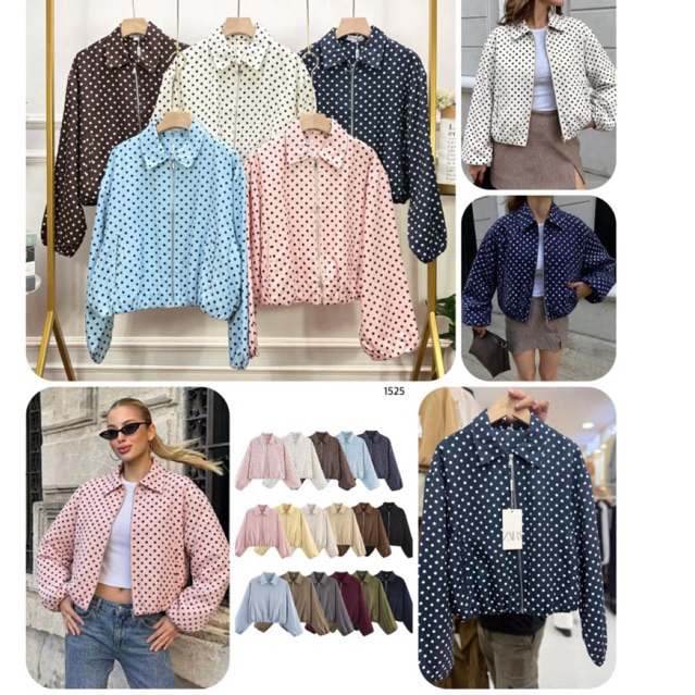 JACKET POLKADOT ZR BANGKOK