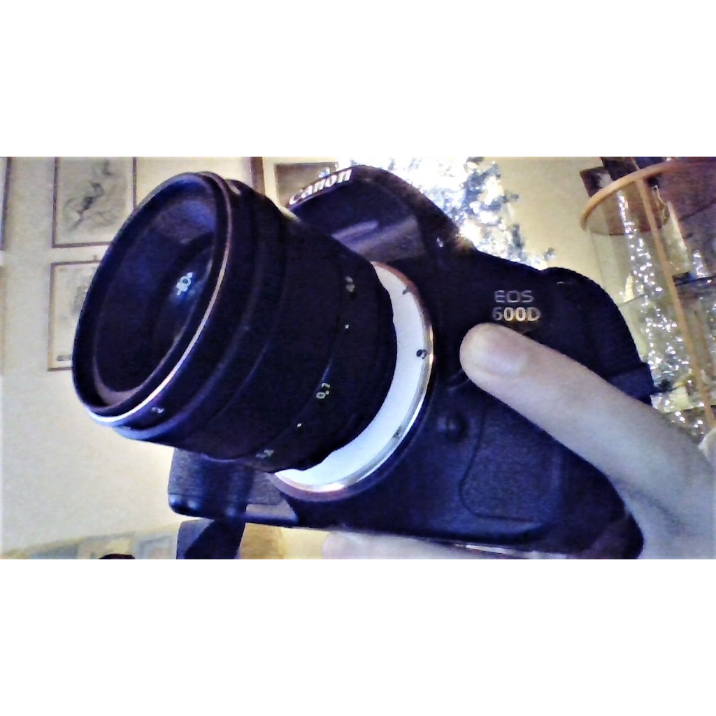 Lensa m42 Helios to canon EOS adapter