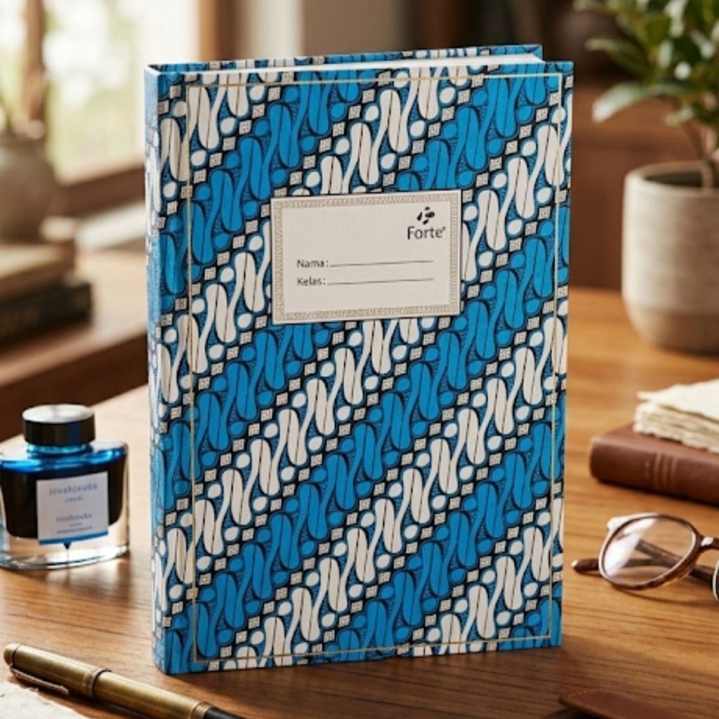 1 Pcs Buku Tulis Folio Besar 200 Lembar COVER TEBAL