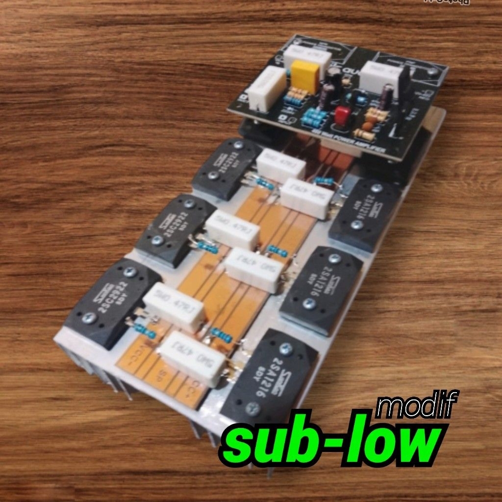 600 watt kit PA safari Sanken+4 set TR final 5DY[modif series]
