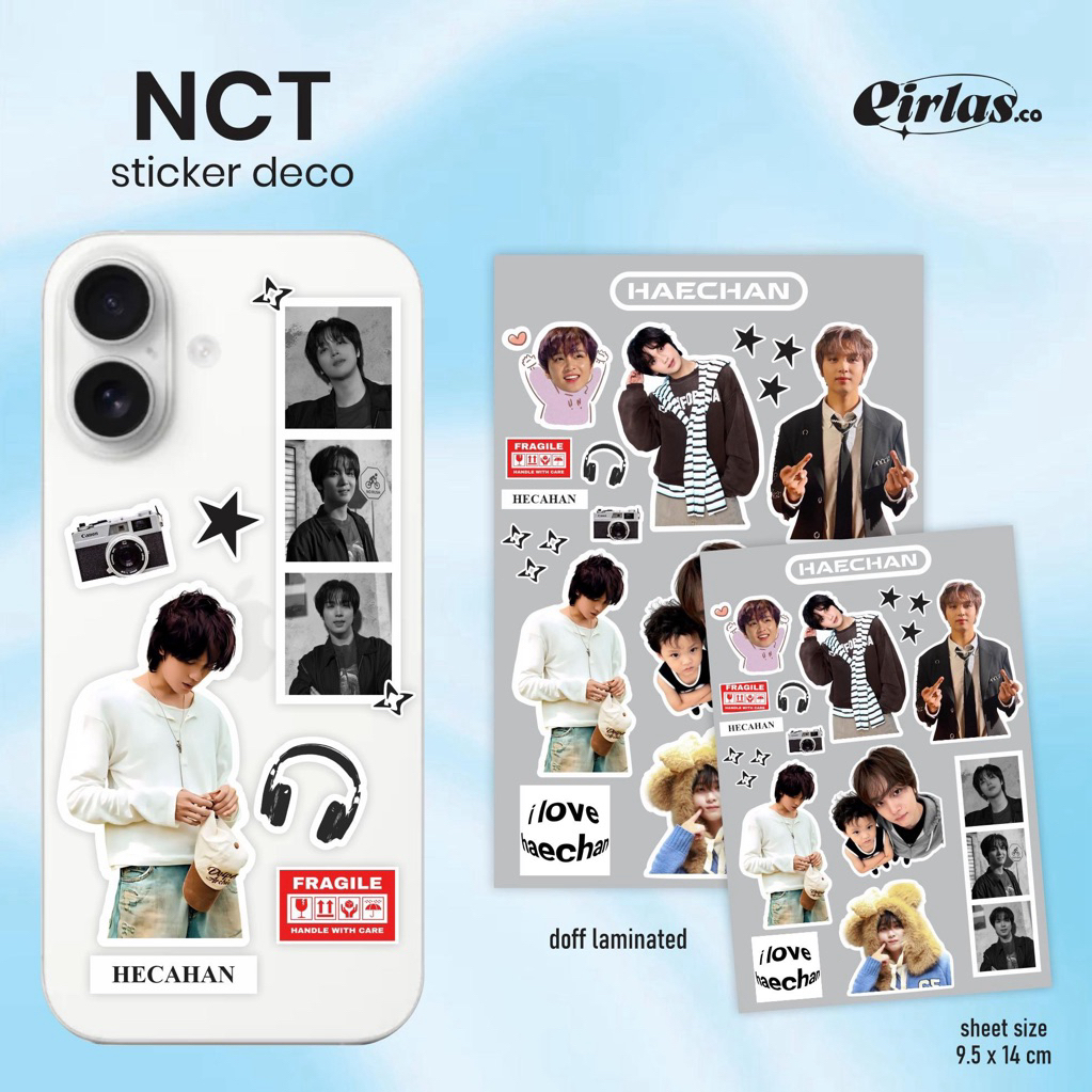 NCT STICKER DECO | HAECHAN | MARK | JISUNG | JAEHYUN | JAEMIN | JENO