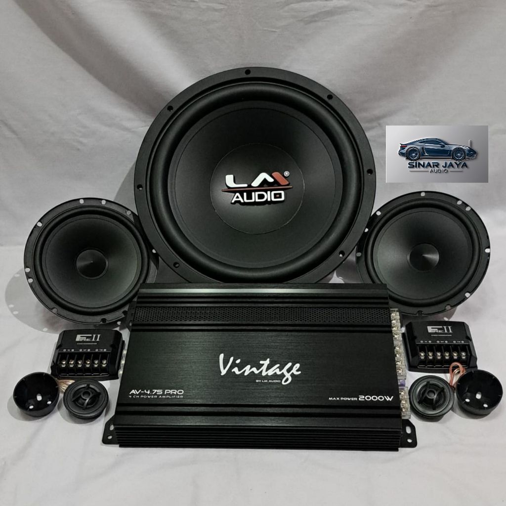 Paket Audio Mobil LM AUDIO | Paket Audio Termurah Untuk Mobil Bass Mantap
