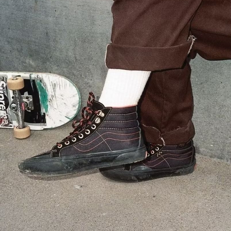 Skate Sk8-Hi Reissue Spitfire Black