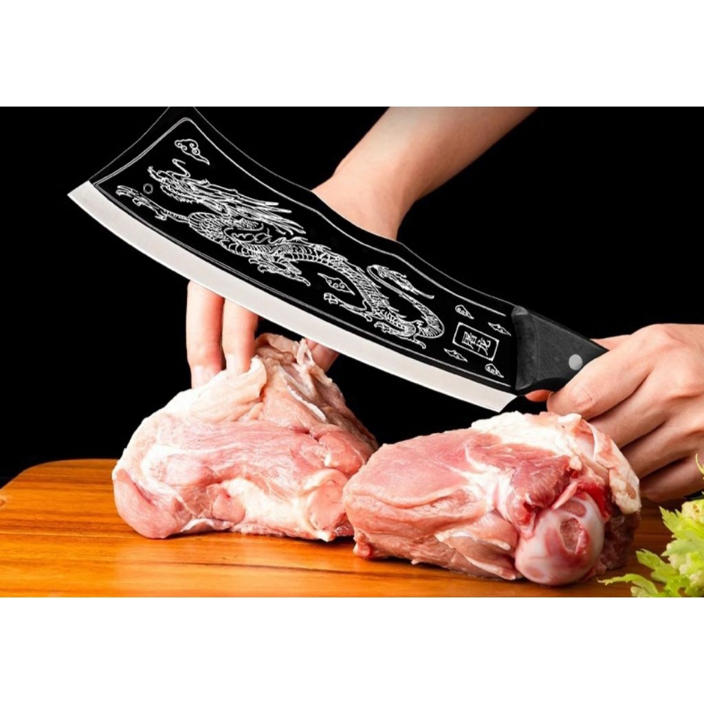 Pisau Dragon/ Dragon knife/ Pisau Daging tebal 2.5mm