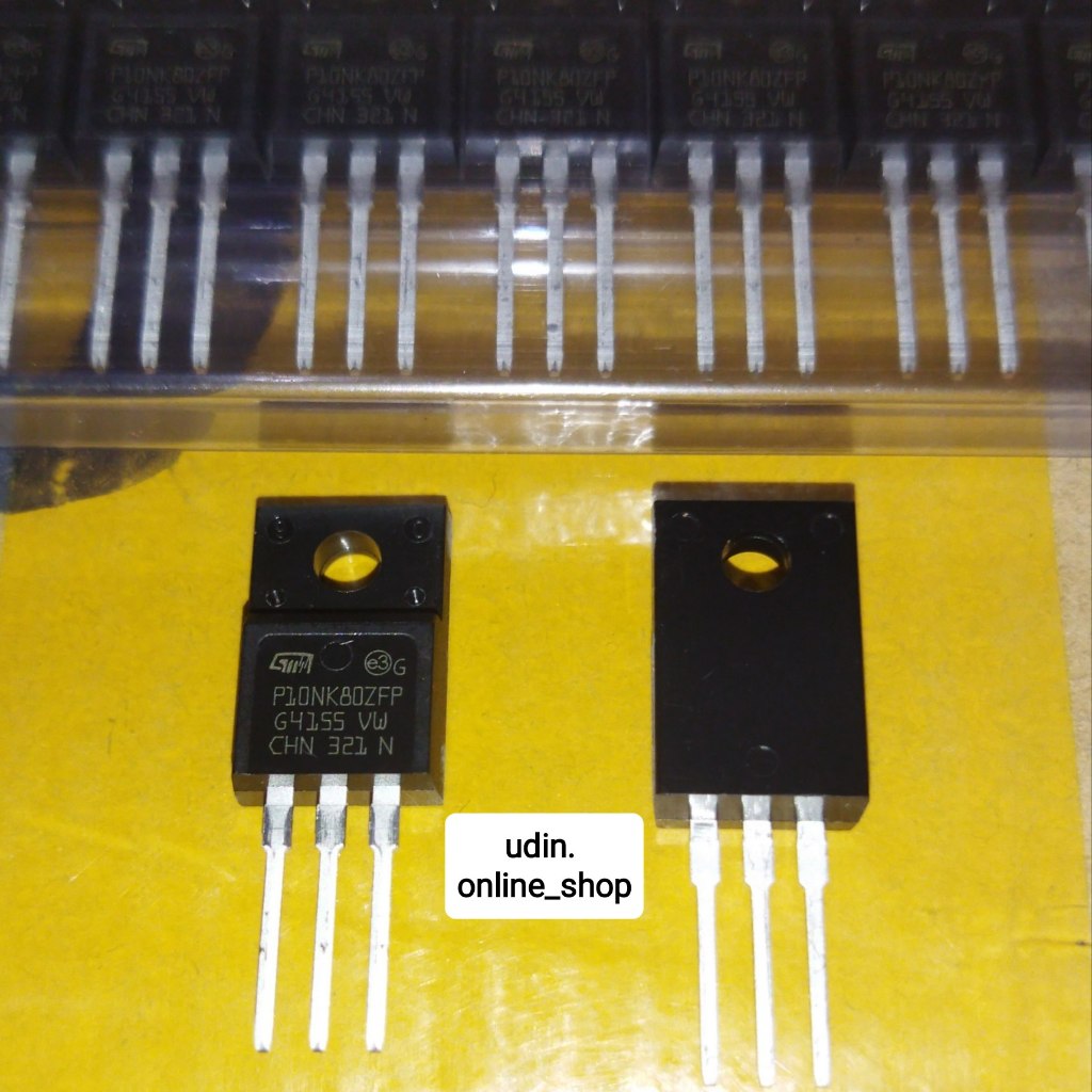 10N80 BODY KECIL TRANSISTOR FQPF10N80C KECIL FQPF 10N80 10N80C KECIL ups stabilizer