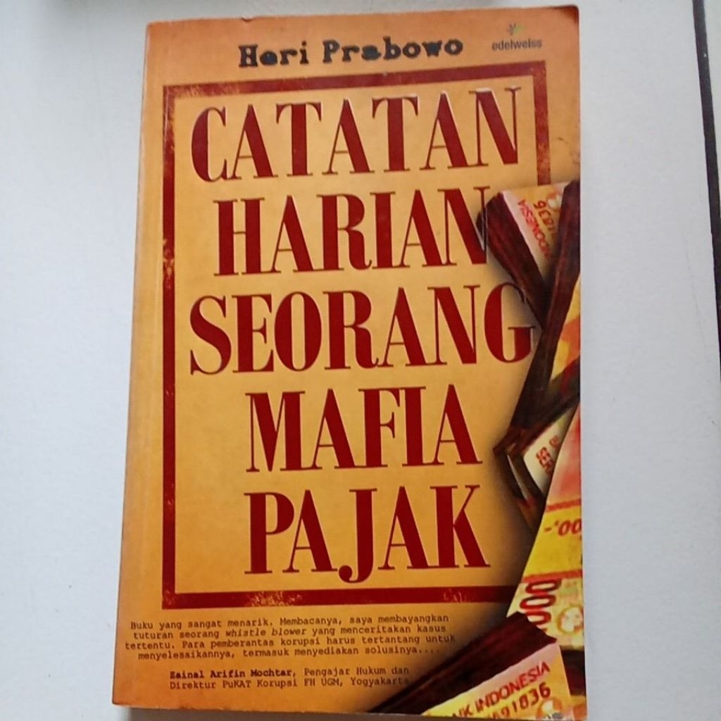 CATATAN HARIAN SEORANG MAFIA PAJAK novel