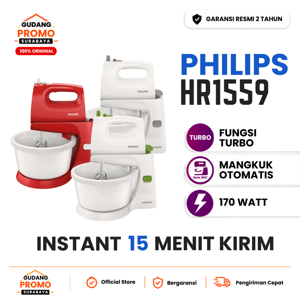 Philips stand mixer HR1559/Stand mixer philips HR-1559