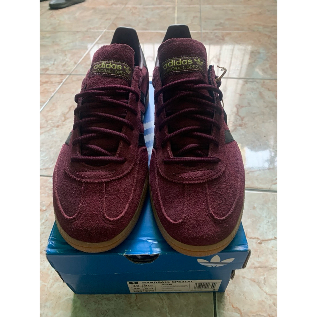 hanzball spezial adidas second burgundy - sz 44