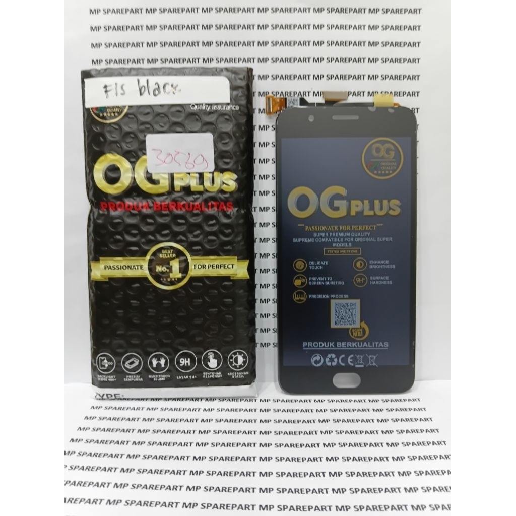 LCD FULLSET OPPO A59/F1S BLACK OG PLUS
