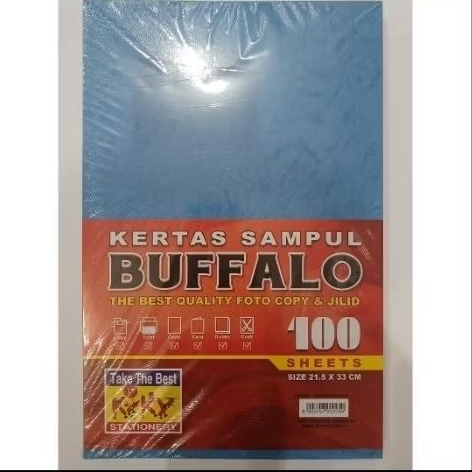 Buffalo Kiky F4 Isi 100 Lembar / Kertas Buffalo Kiky F4