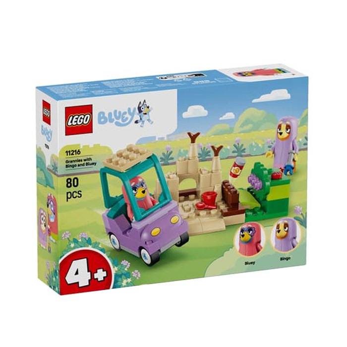 LEGO BLUEY Grannies with Bingo and Bluey (LEGO 11216)