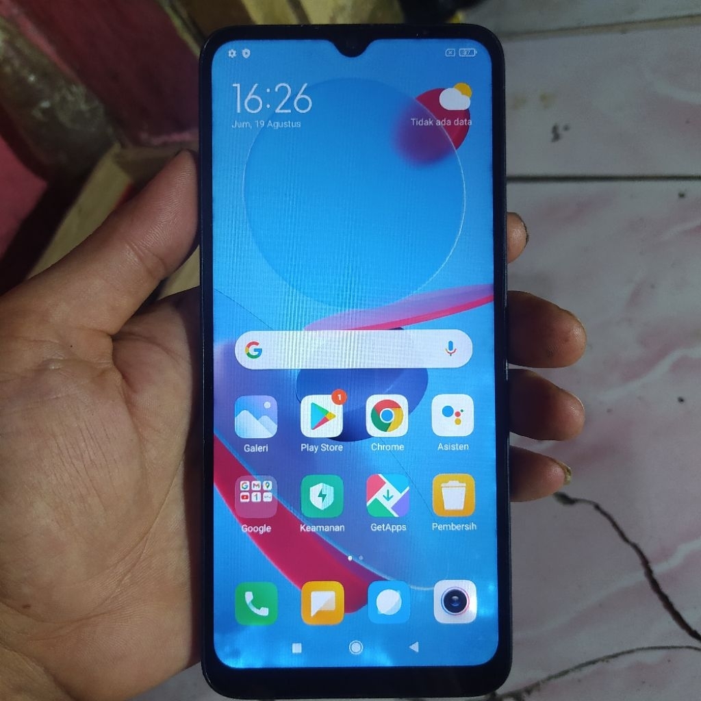 lcd + frame redmi 9A  redmi 9C original copotan
