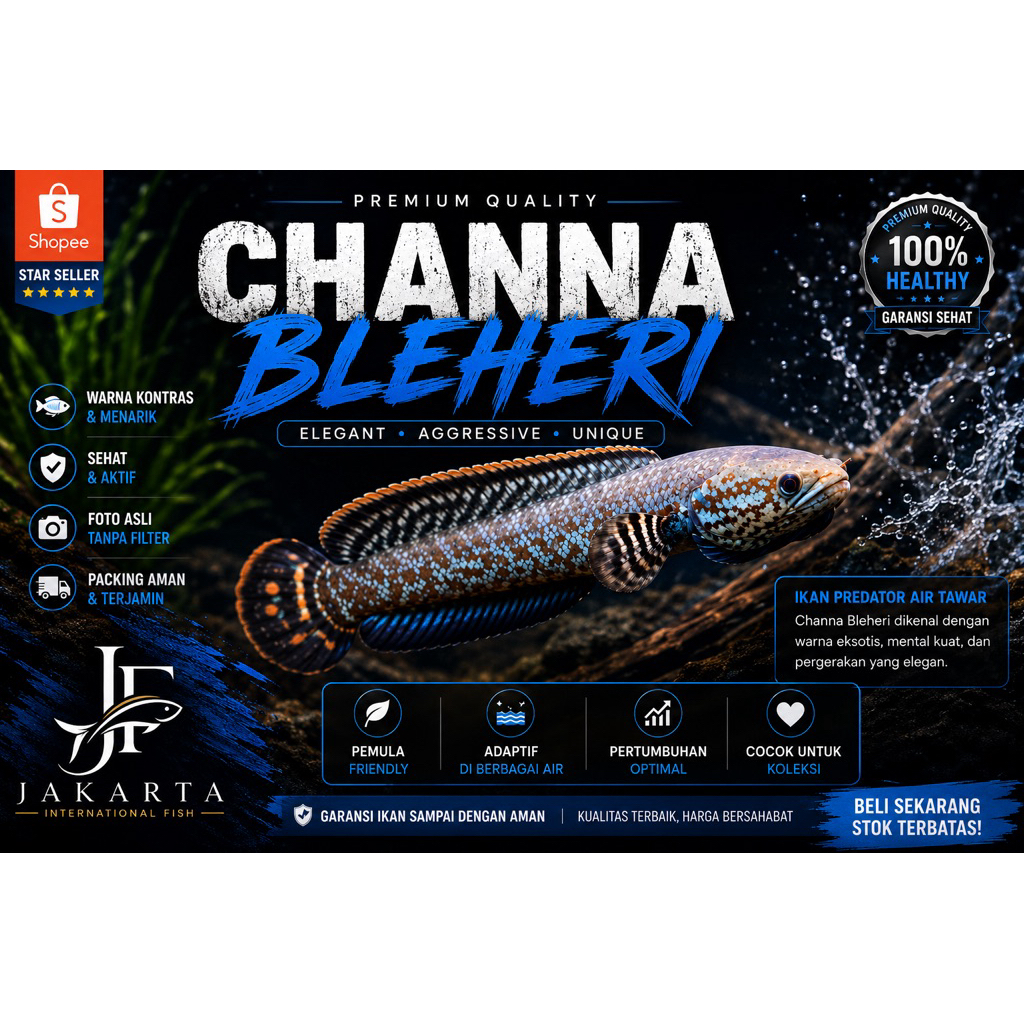 Bleheri/Channa rainbows Import India