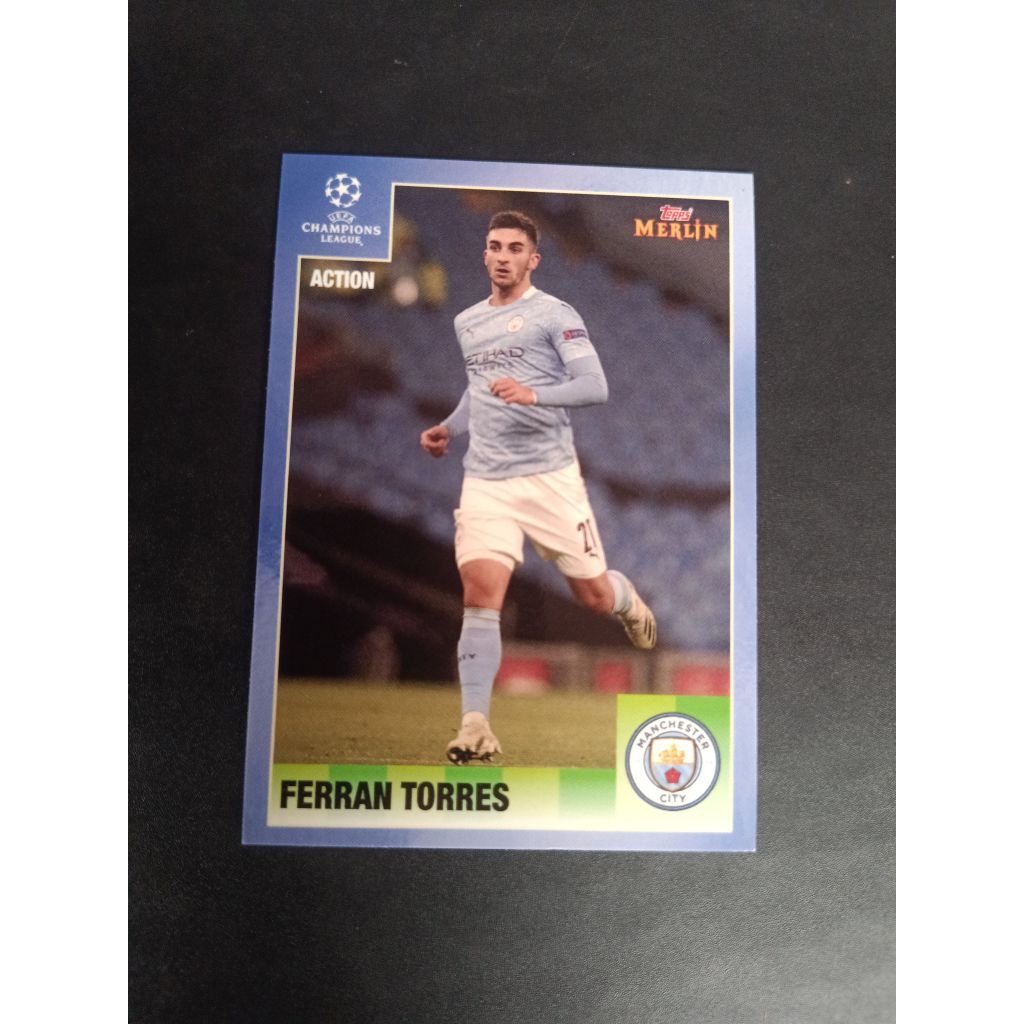 KARTU BOLA TOPPS MERLIN FERRAN TORRES