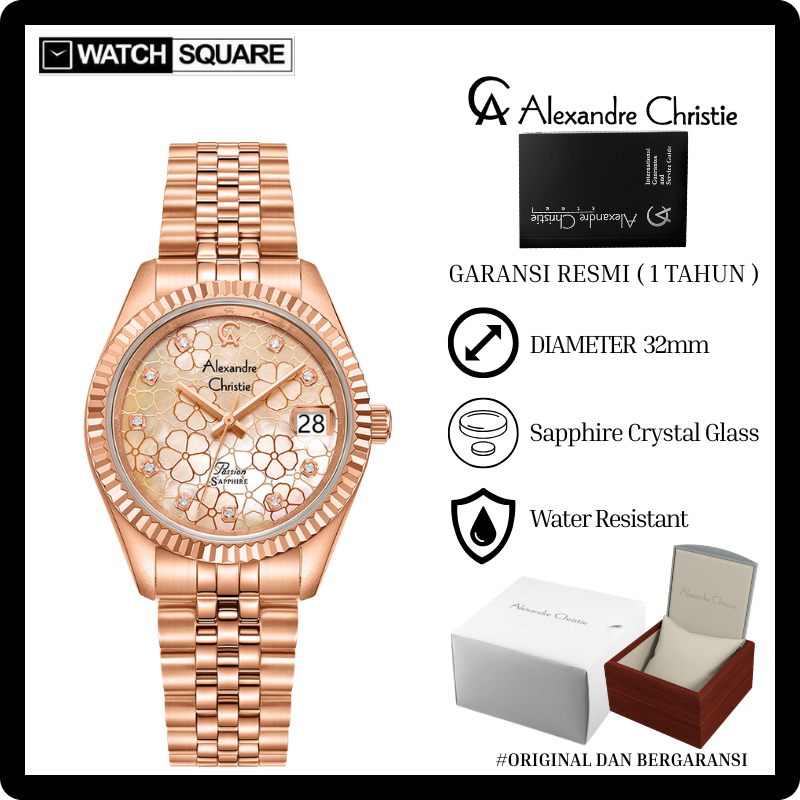 Jam tangan wanita Alexandre Christie AC-5013