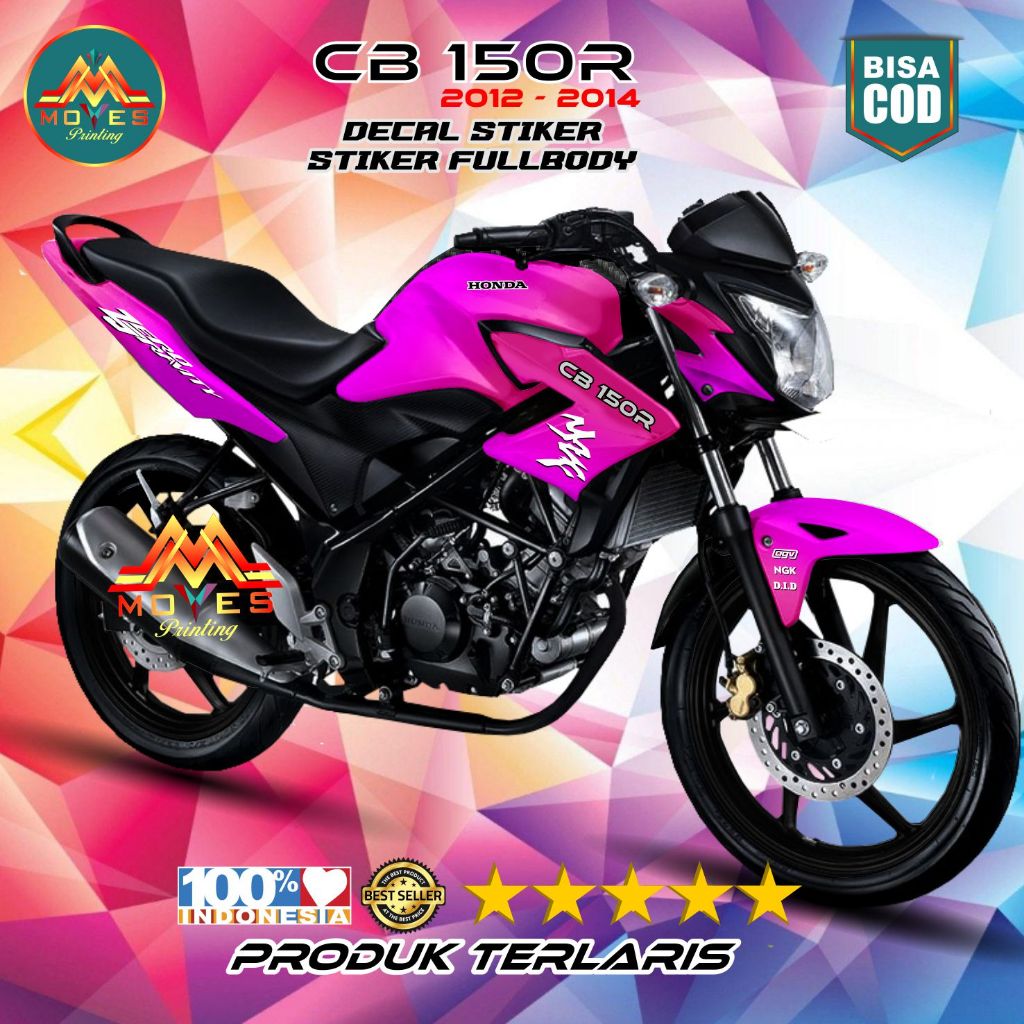 Decal Cb150r Old Full Body Stiker Cb150r Old Full Body Cb 150r Old Full Body Bunglon Tahan Lama