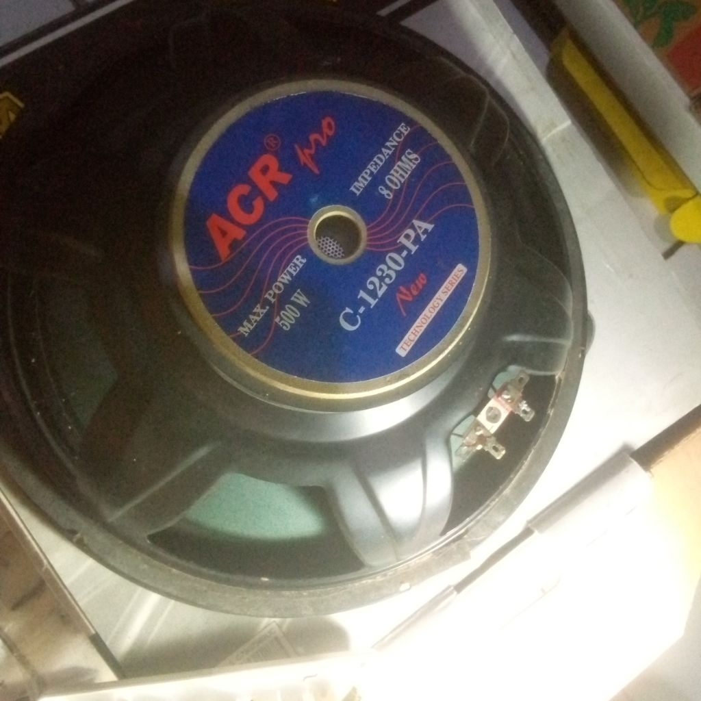 ACR PRO 12 Inch Fullrange C-1230-PA 500 WATT second Suara Jernih, Daya Tinggi, Impedansi 8 Ohm