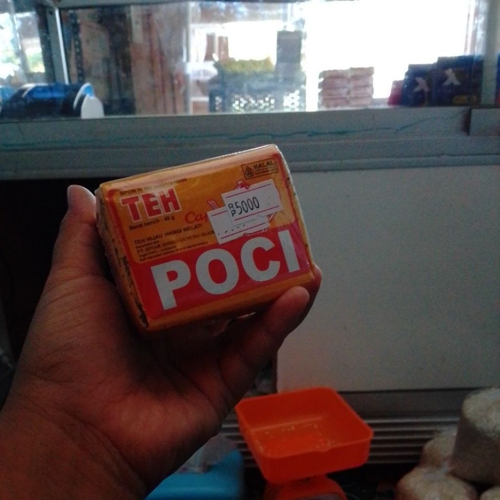Teh Poci Kuning Bubuk 10x40gr dengan Aroma Melati