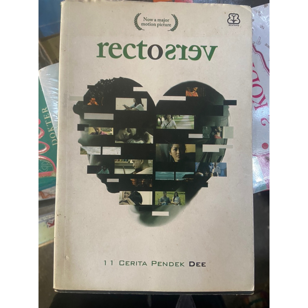 Novel Preloved Second Kolpri Original Rectoverso - Dee Lestari