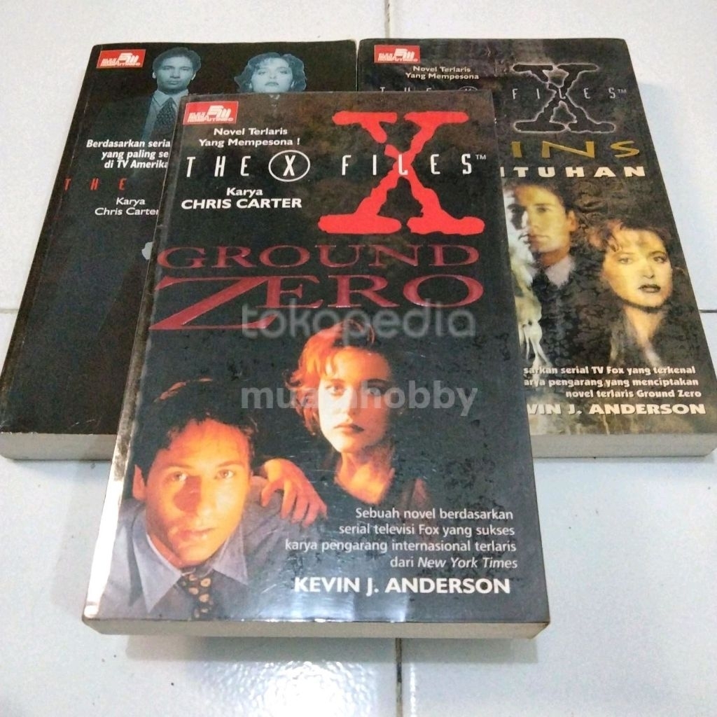 Paket Novel The X Files Bahasa Indonesia