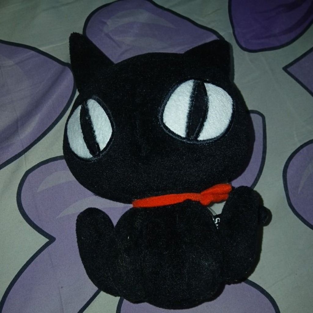 Studi Ghibli Majo no Takkyūbin Jiji Kurone Kiki's Delivery Service Ghibli Anime Plush Kuroneko